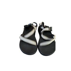 Chaco Z1 Classic Mens Sandals Split Gray Outdoor Hiking Beach Utility Size 10